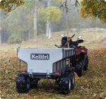 Kippanhänger Quad 1420 kg mit elektrohydraulischer Kippfunktion Kellfri