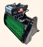 HÄNER HSS 500-2 – Schaufel-Separator für Minibagger 1,0 – 3,0 to. – Bild 3