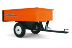 Husqvarna Anhänger 275 Robuster Gartenanhänger mit Heckklappe 225 kg – Bild 2