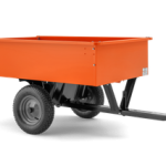 Husqvarna Anhänger 275 Robuster Gartenanhänger mit Heckklappe 225 kg